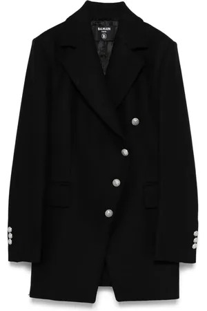 Balmain Manteau à boutonnière croisée