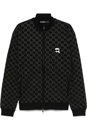 Karl Lagerfeld Veste à logo imprimé