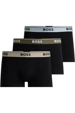 HUGO BOSS Lot de trois boxers à bande logo