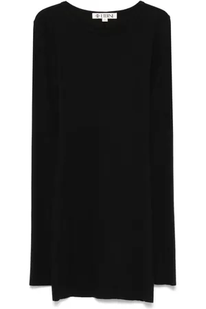 ÉTERNE Robe courte à manches longues