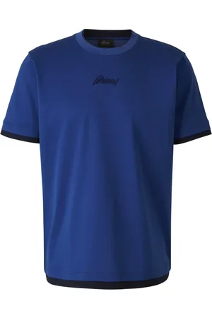 BRIONI T-shirt à logo brodé