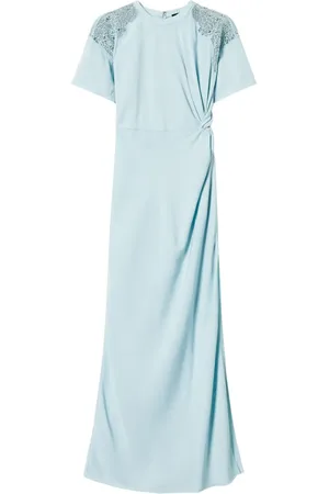 Twin-Set Robe en sergé à broderies