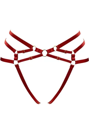 BORDELLE Culotte à design de harnais