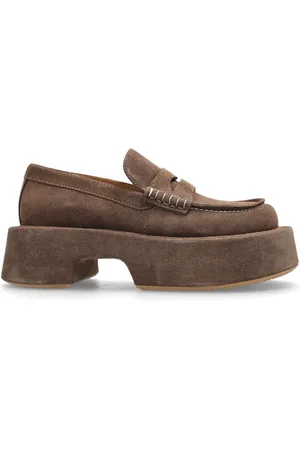 J.W.Anderson Mocassins plateforme à entaille penny 50 mm