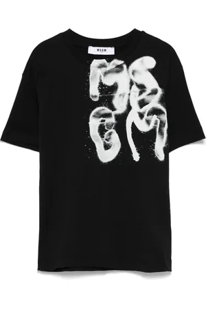 Msgm T-shirt à logo imprimé