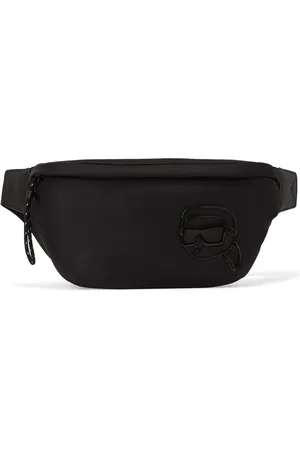 Karl Lagerfeld Sac banane Ikon à design ton sur ton