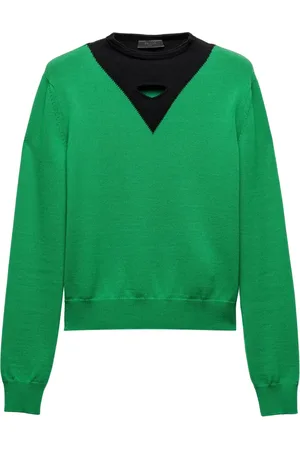 Prada Pull bicolore en laine