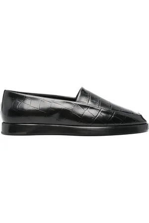 FEAR OF GOD Mocassins à effet peau de crocodile