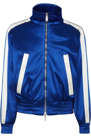 Dsquared2 Veste zippée à logo appliqué