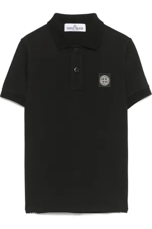 Stone Island Polo à patch Compass