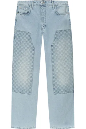 MISBHV Jean à motif monogrammé