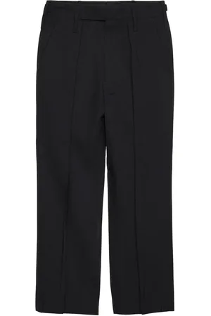Prada Pantalon en mohair mélangé