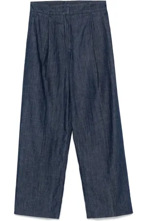 Another Tomorrow Jean ample en chambray