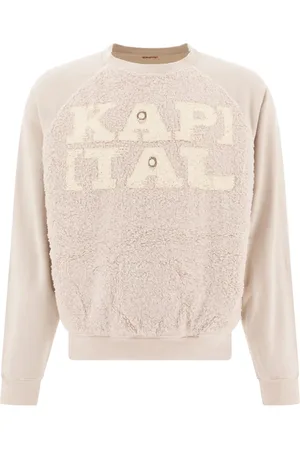 KAPITAL Sweat à logo en jacquard