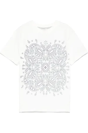 ELEVENTY T-shirt à motif cachemire