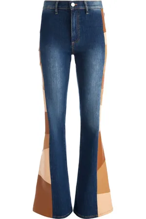 ALICE+OLIVIA Jean SB à coupe évasée