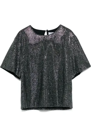 GIUSEPPE DI MORABITO T-shirt à ornements strassés