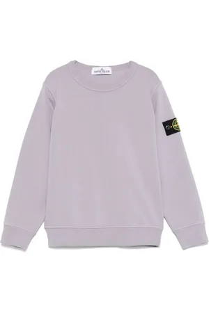Stone Island Sweat en coton à patch Compass