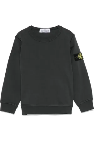 Stone Island Sweat en coton à patch Compass