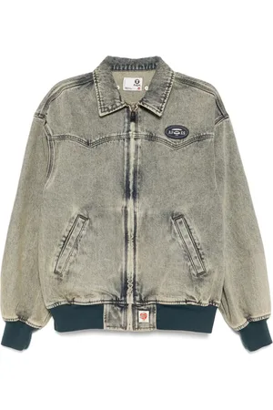 A Bathing Ape Veste AAPEUNVS à fermeture zippée