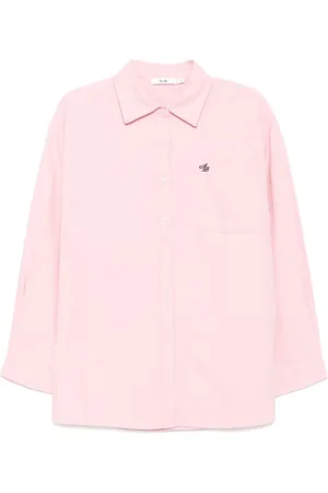 B+AB Chemise à logo brodé