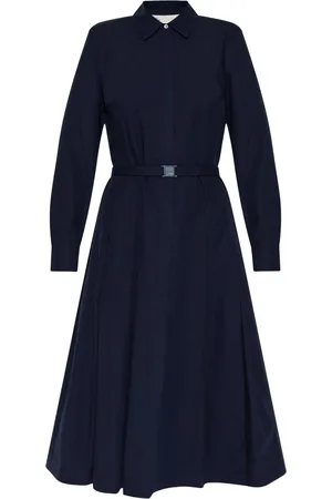 Tory Burch Robe mi-longue à taille ceinturée