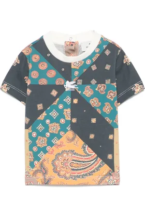 Etro T-shirt à motif cachemire