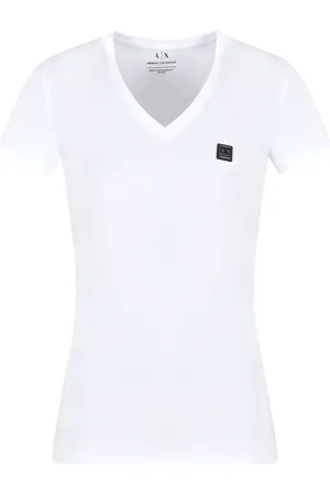 Armani Exchange T-shirt à plaque logo