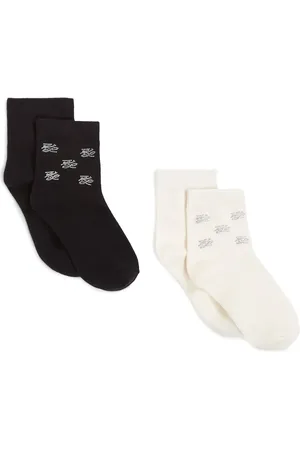 Karl Lagerfeld Lot de deux paires de chaussettes K/Autograph