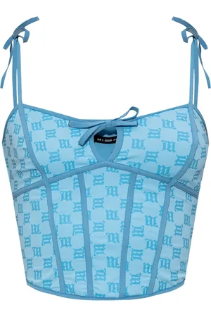 MISBHV Haut à motif monogrammé