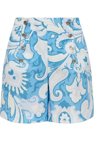 Etro Short à imprimé cachemire