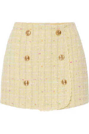 Elisabetta Franchi Minijupe en tweed