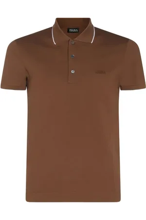 Ermenegildo Zegna Polo à logo brodé