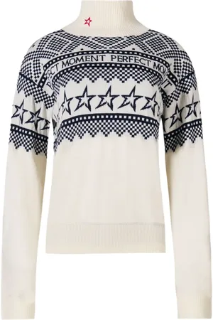 Perfect Moment Pull en maille intarsia