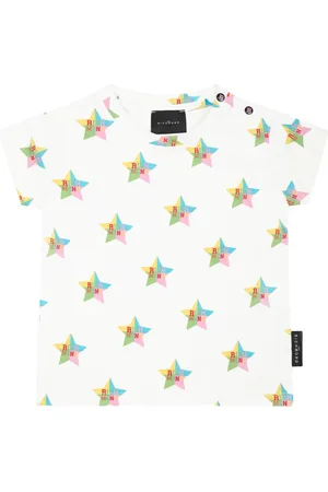 John Richmond T-shirt à motif étoile