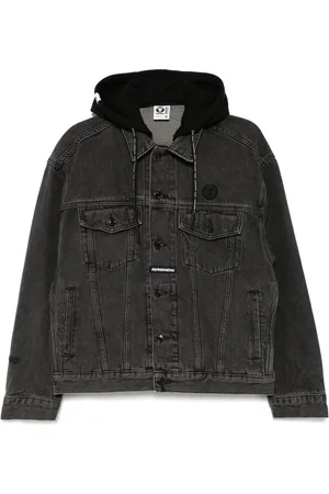 A Bathing Ape Veste AAPENOW en jean