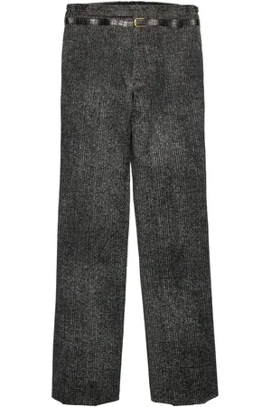 Prada Pantalon en gabardine de coton