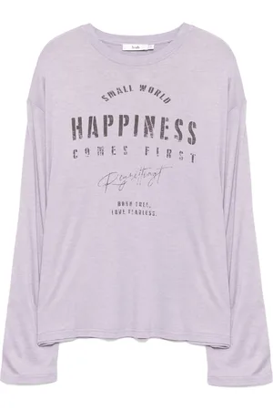 B+AB T-shirt à slogan imprimé