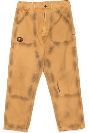A Bathing Ape Jean délavé à logo