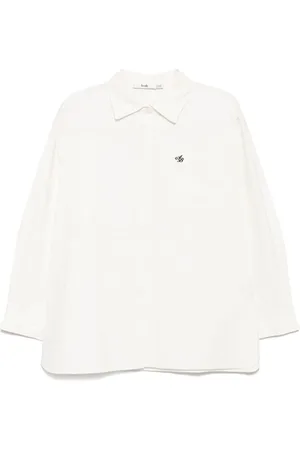 B+AB Chemise à logo brodé