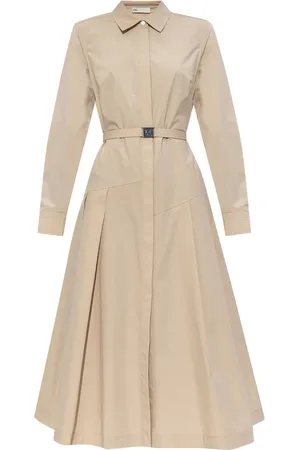 Tory Burch Robe mi-longue à taille ceinturée