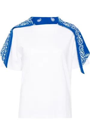 BATSHEVA T-shirt à détail de bandana
