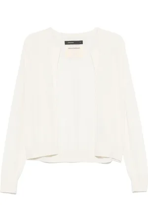 Frenckenberger Cardigan en maille fine