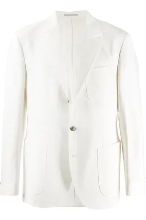 Brunello Cucinelli Blazer droit en lin
