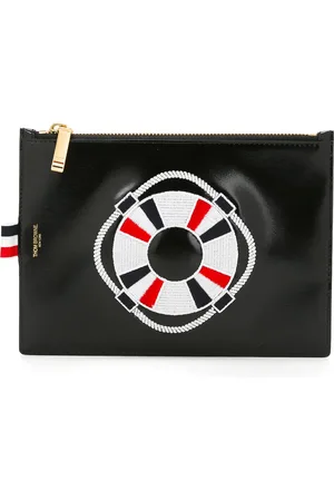 Thom Browne Pochette à motif brodé