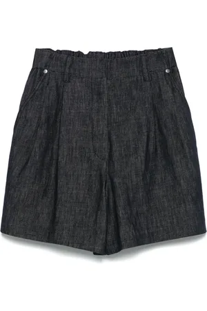 Brunello Cucinelli Short à détails plissés