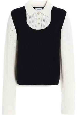 Barrie Pull en cachemire à col polo