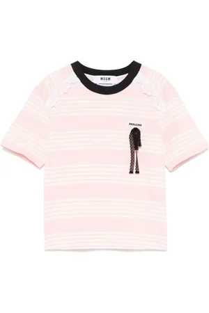 Msgm T-shirt à rayures