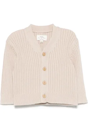 TEDDY & MINOU Cardigan nervuré