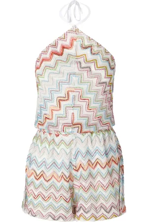 Missoni Combishort à motif zigzag